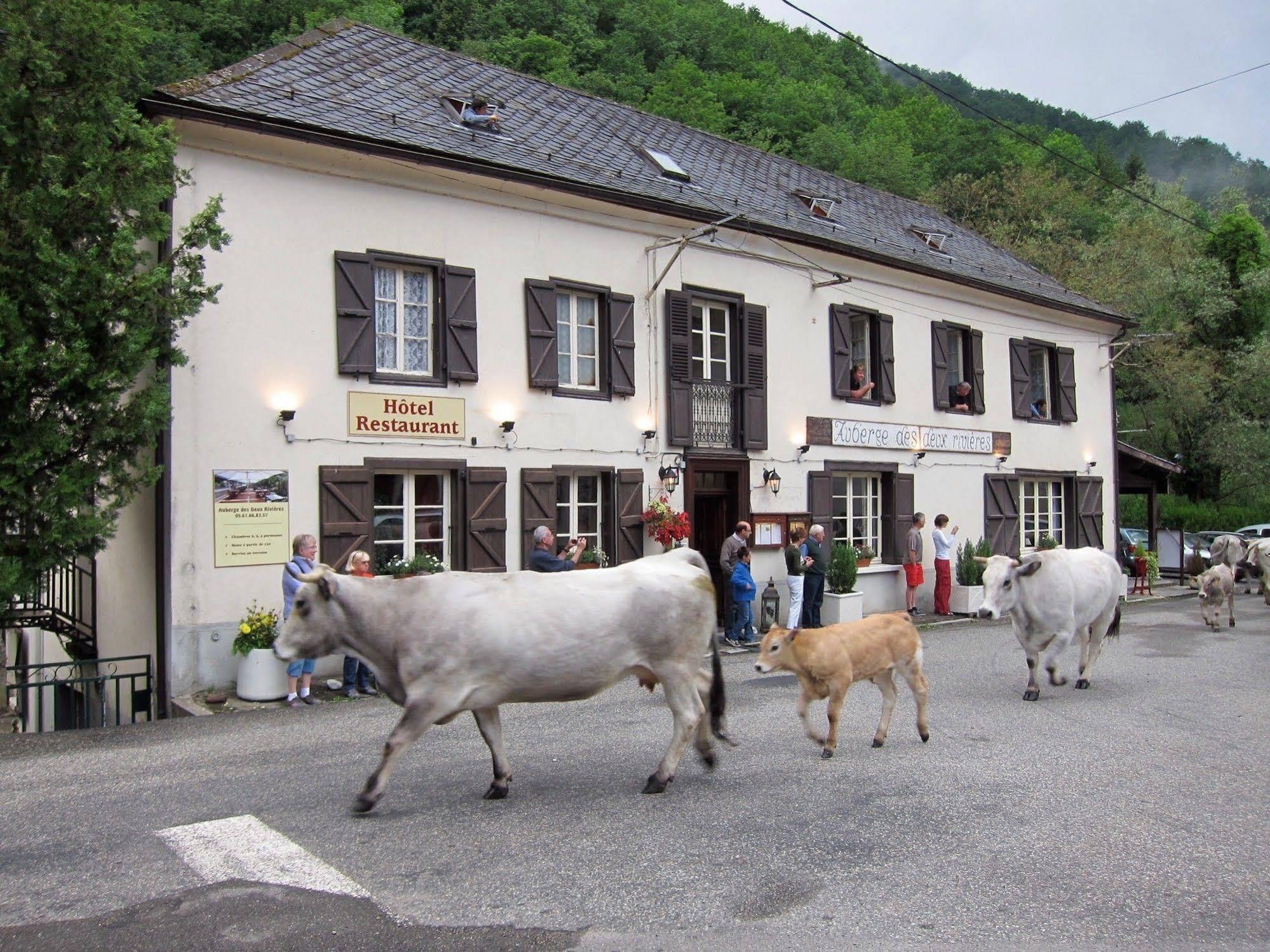 Auberge Des Deux Rivieres Seix Dış mekan fotoğraf