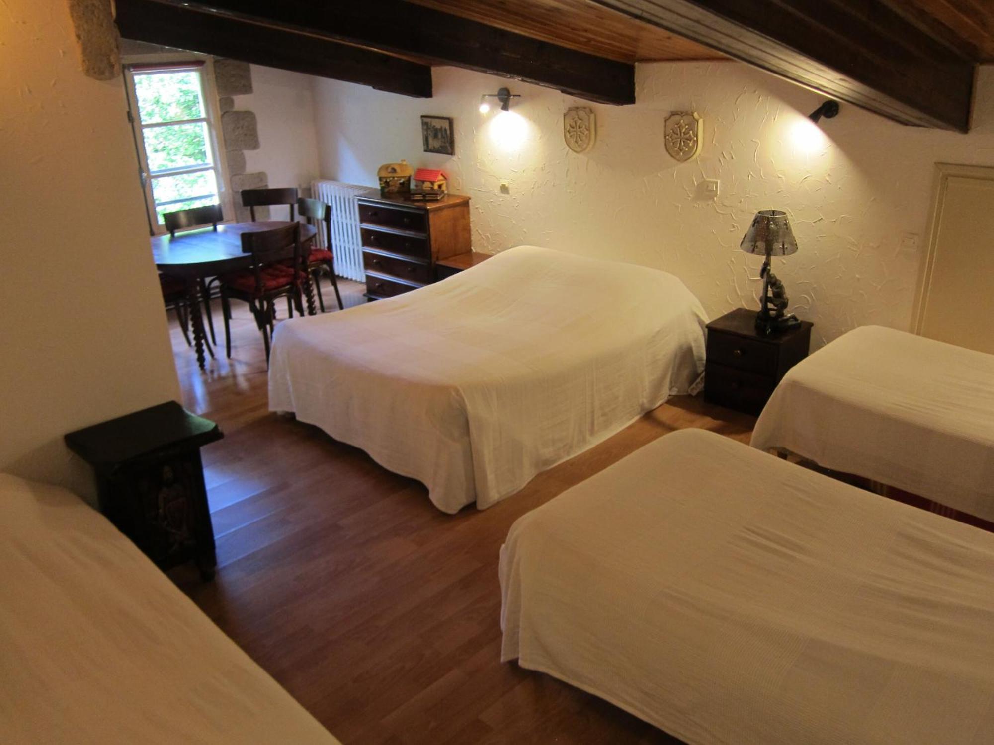 Auberge Des Deux Rivieres Seix Oda fotoğraf
